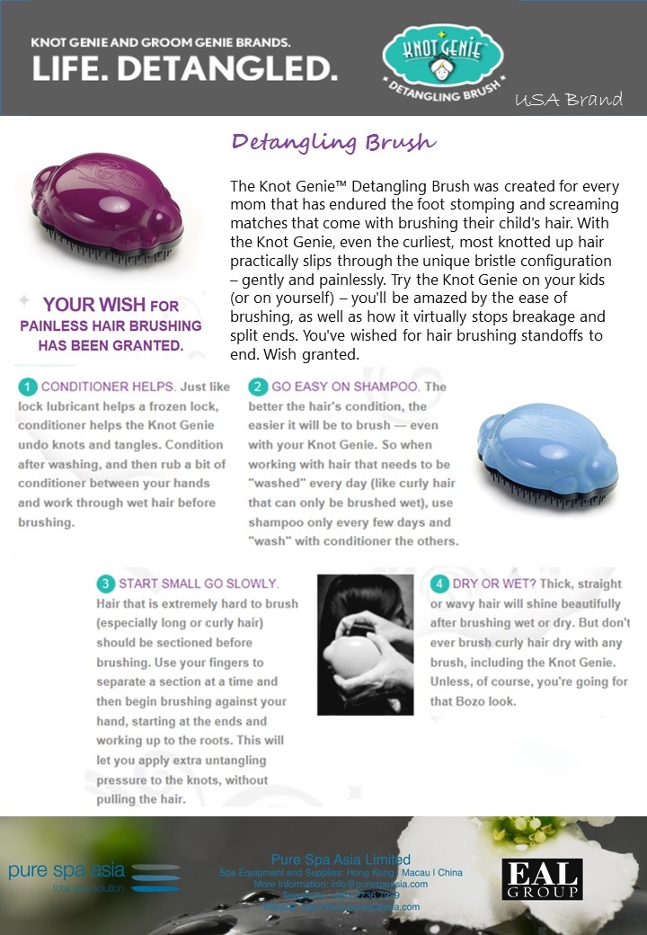 Self Photos / Files - PSA - Knot Genie Detangling Brush