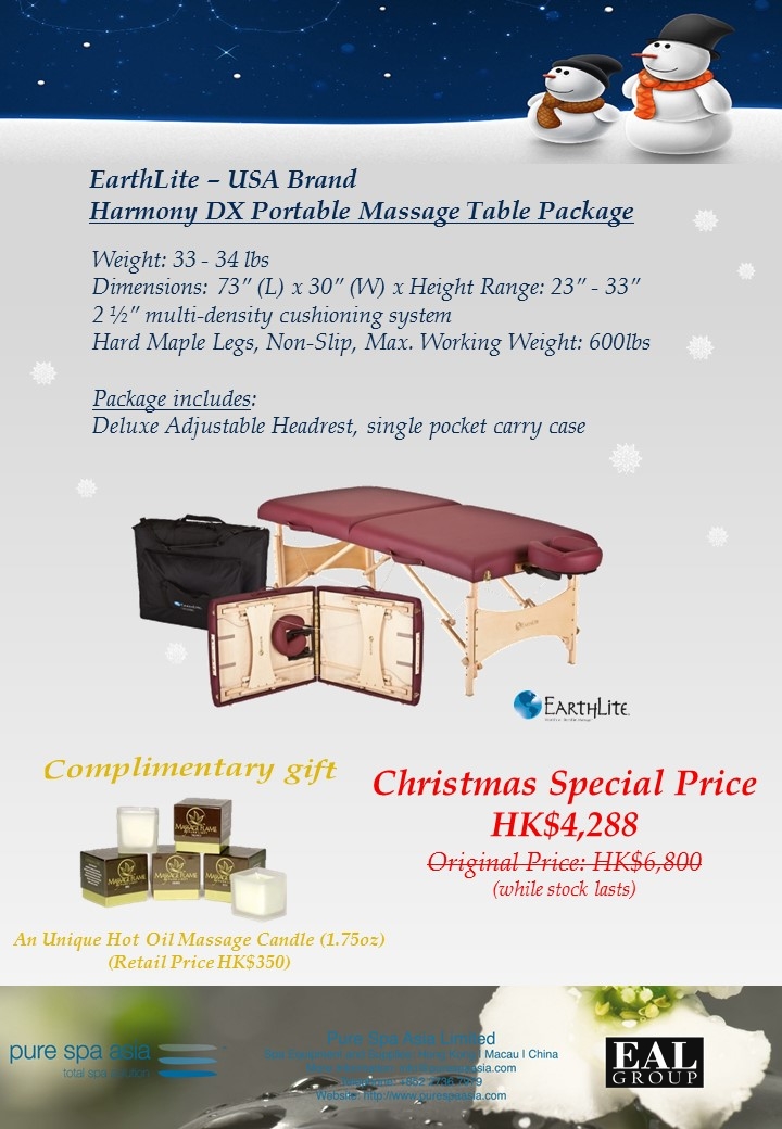 Self Photos / Files - Portable Massage Table - X\'Mas 2015